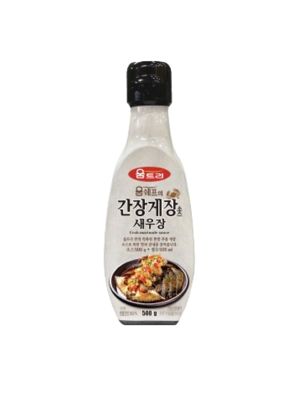 [WOOMTREE]  Crab Marinade Sauce ซอสหมักดองปูดองเกาหลี คันจังเคจัง ตราวูมทรี 500g.