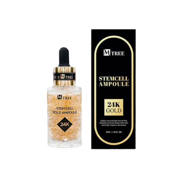 [Mtree] Stem Cell 24K Gold Ampoule 35ml.