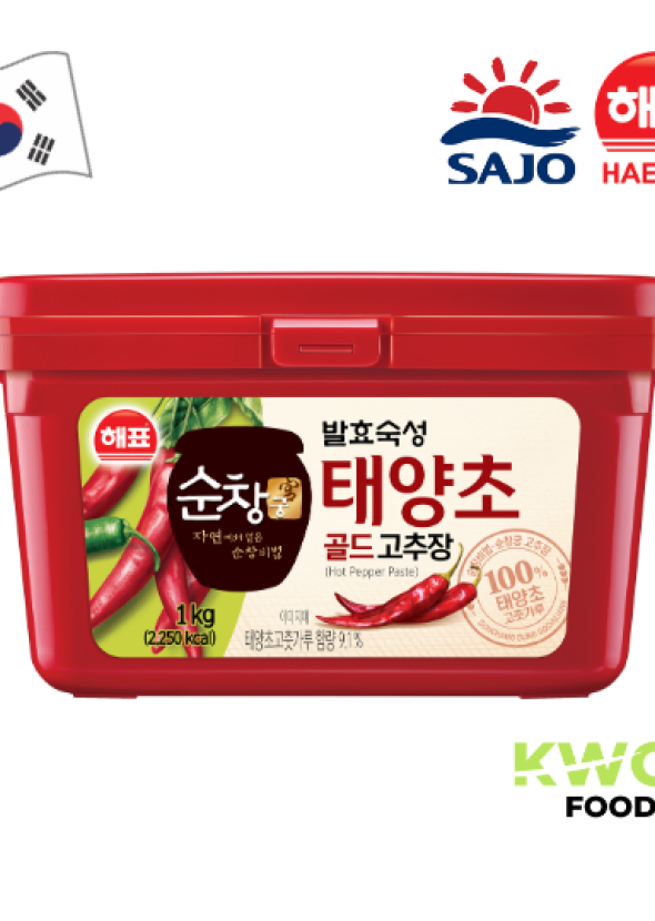 [SAJO HAEPYO] ซุนชาง กุง โกชูจัง (ซอสพริกเกาหลี) 1kg.