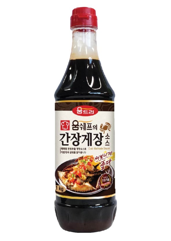 [WOOMTREE]  Crab Marinade Sauce ซอสหมักดองปูดองเกาหลี คันจังเคจัง  ตราวูมทรี 1Kg.