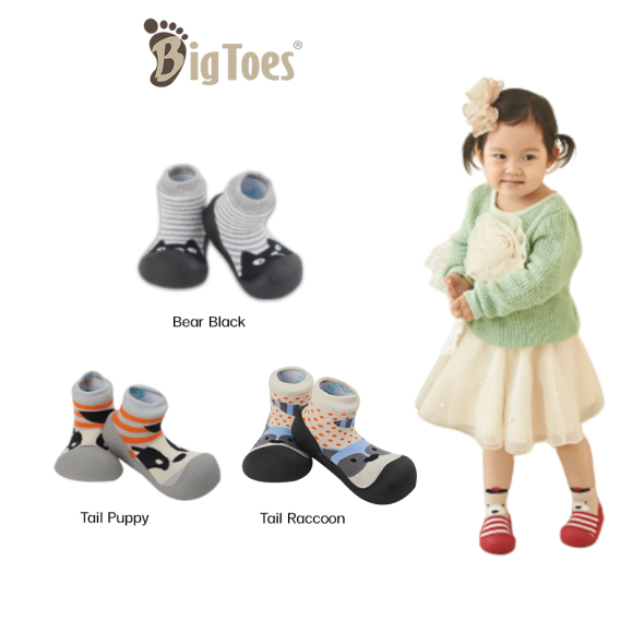 [BIGTOES] รองเท้าหัดเดินเด็กผู้หญิง รองเท้าเด็ก รองเท้าเด็กอ่อน รองเท้าวัยหัดเดิน
