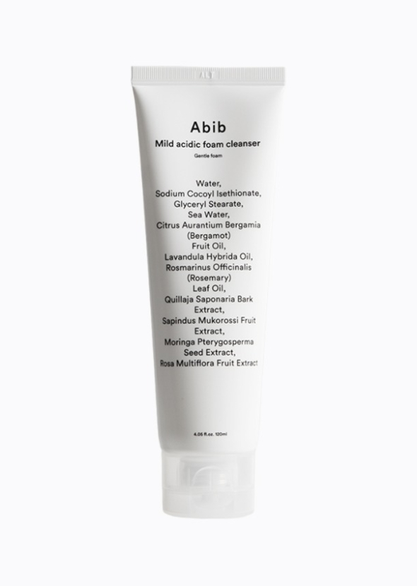 [ABIB] Mild Acidic Foam Cleanser 120ml.