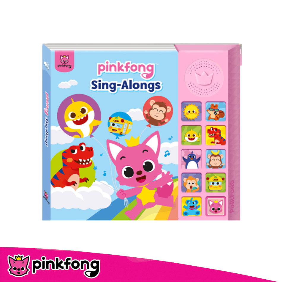 หนังสือกดมีเสียง Pinkfong Sound  Book  หนังสือพร้อมปุ่มกดฟังเสียง หนังสือเพลง ภาษาอังกฤษ  