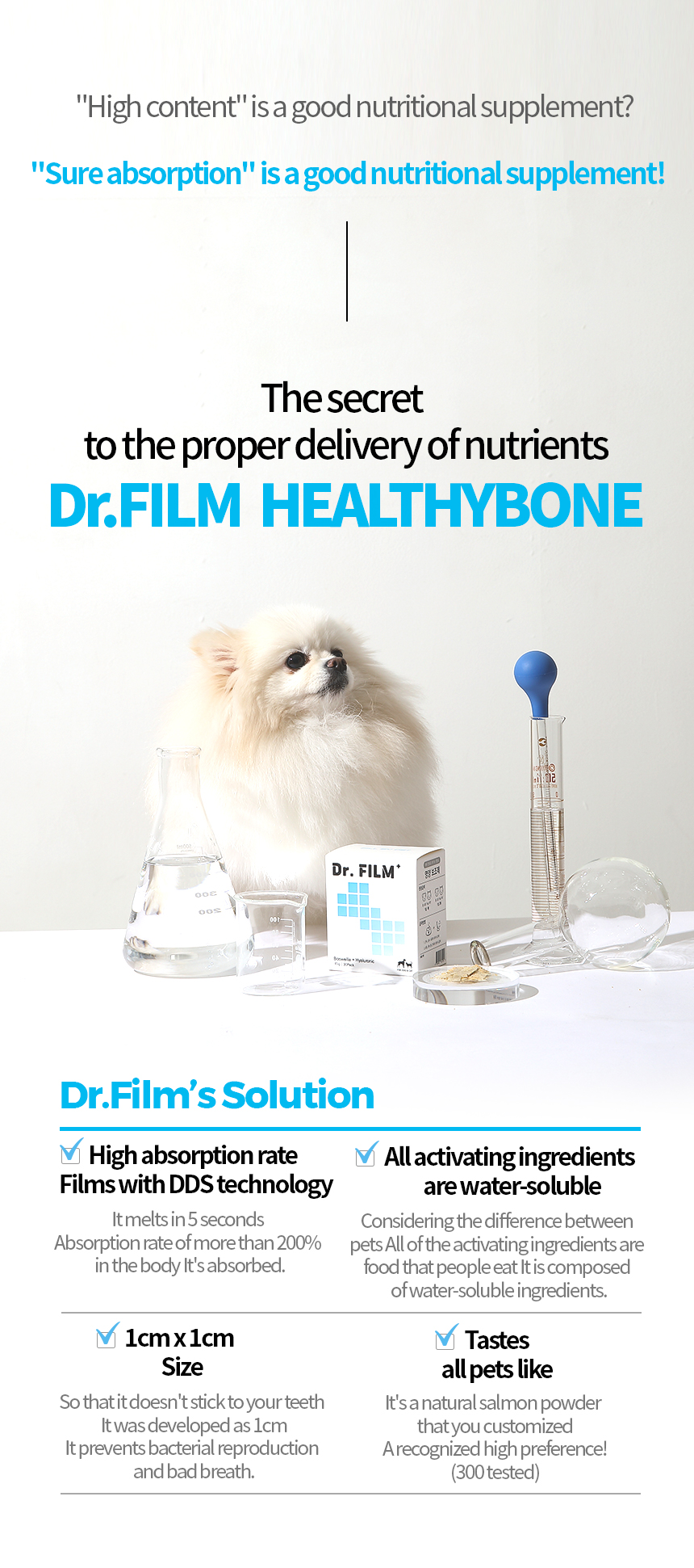 ดร.ฟิล์ม เฮลซีโบน อาหารเสริมสำหรับสุนัขและแมว ข้อต่ออักเสบจากกระดูกสะบัก เส้นเอ็นและเยื่อบุผิวอักเสบ