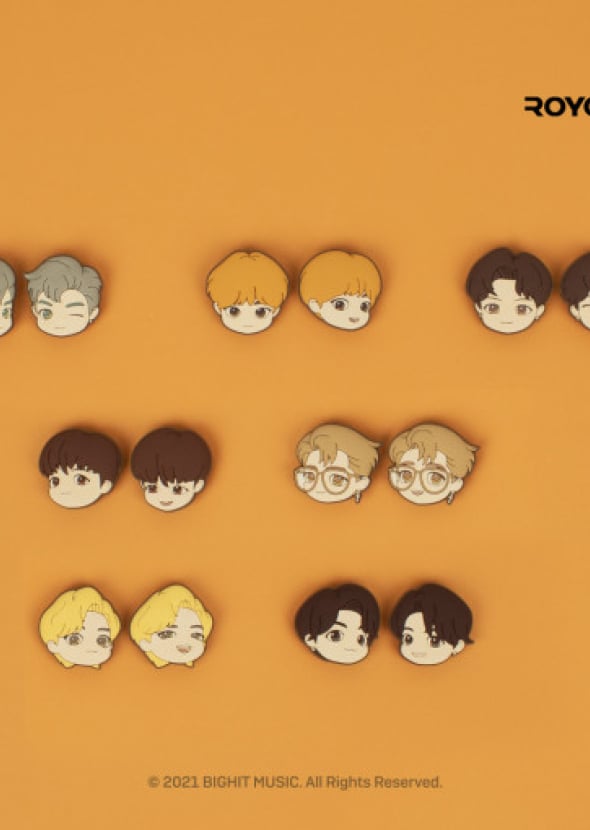 [BTS] TinyTAN Rubber Pin Badge (Dynamite ver.)