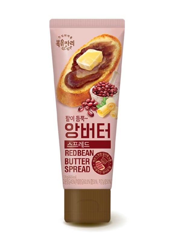 [BUKUMJARI] Red Bean Butter Spread  สเปรดเนยถั่วแดง สำหรับทาขนมปัง ตราบกกึมจารี 120g.