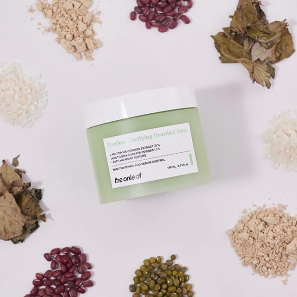 [THEONLEAF] PORELESS CLARIFYING HEARTLEAF MASK