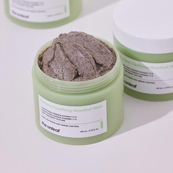 [THEONLEAF] PORELESS CLARIFYING HEARTLEAF MASK