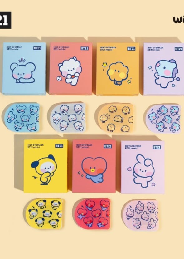 [BT21] Minini Hot Eyemask