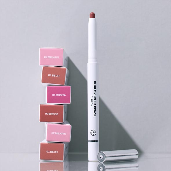 [OIAD.]  BLUR FIXING LIP PENCIL ดินสอเขียนขอบปาก สีชัดติดทน