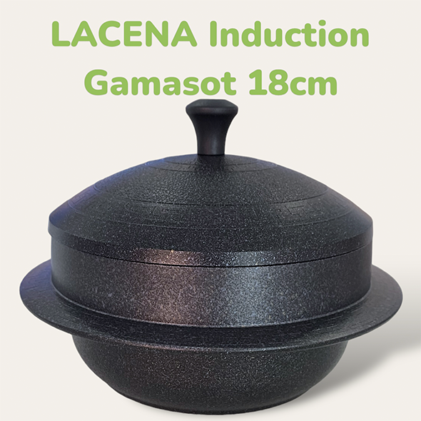 LACENA  Induction   18 cm / เซตหม้อออบเกาหลี  แม่เหล็กไฟฟ้า  18,cm, 