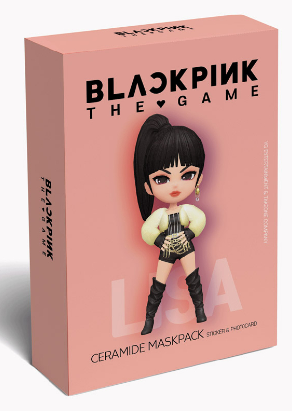 BLACKPINK THE GAME MASKPACK LISA