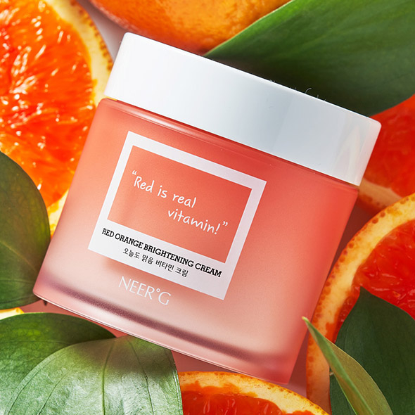 [NEER G] Red Orange Brightening Cream 80ml. 