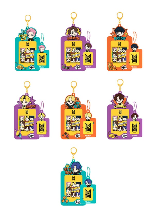 [BTS] TinyTAN Butter Photo Card Key Holder