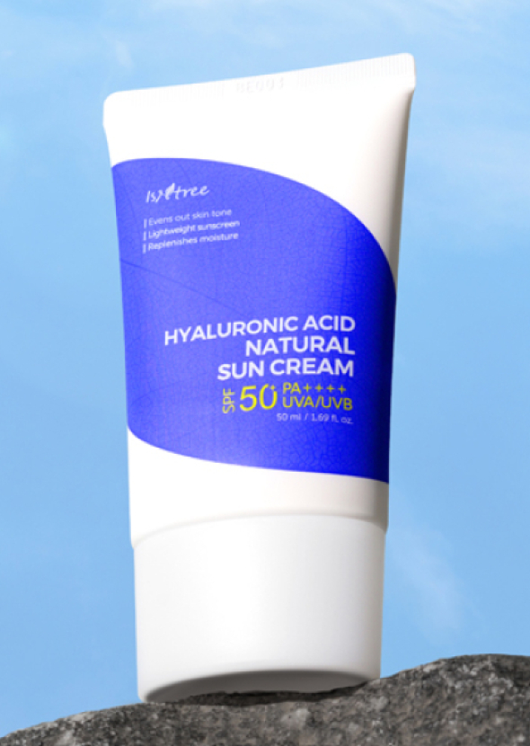 [Isntree] Hyaluronic Acid Natural Sun Cream SPF50+ PA++++ 50ml.