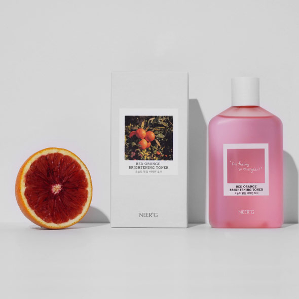 [NEER G]  Red Orange Brightening Toner 250ml. + FREE GIFT