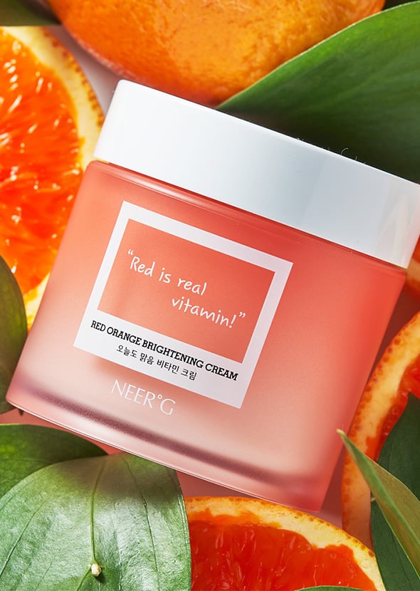 [NEER G] Red Orange Brightening Cream 80ml. 