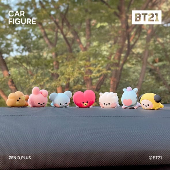 [BT21] Minini ฟิกเกอร์รถยนต์