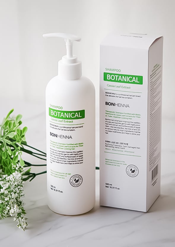 [Bonhenna] Botanacal shampoo 500ml /  Natural Surfactant Natural Shampoo