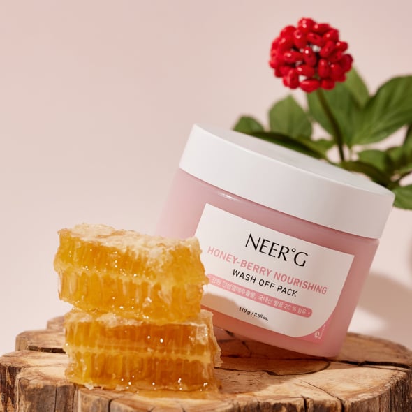 [NEER\'G] Honey-Berry Nourishing Wash Off Pack 110g