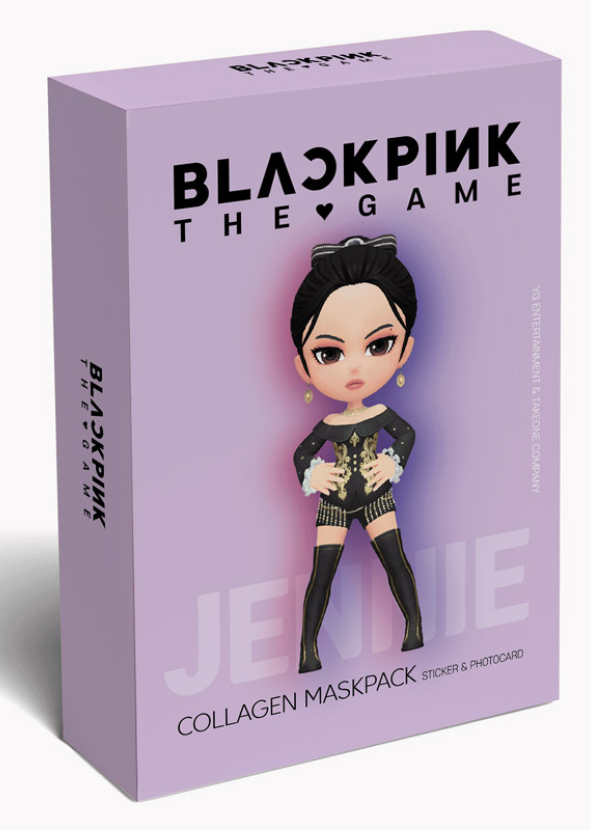  BLACKPINK THE GAME MASKPACK JENNIE