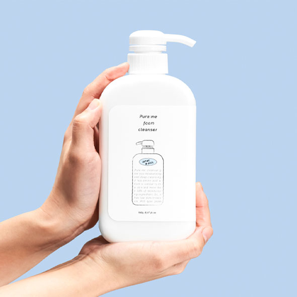 [WHATASKIN] Pure me Foam Cleanser 500g.