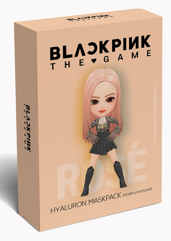 BLACKPINK THE GAME MASKPACK ROSE