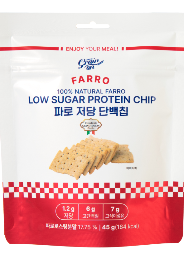 [GRAINON] Farro Low Sugar Protein Chip