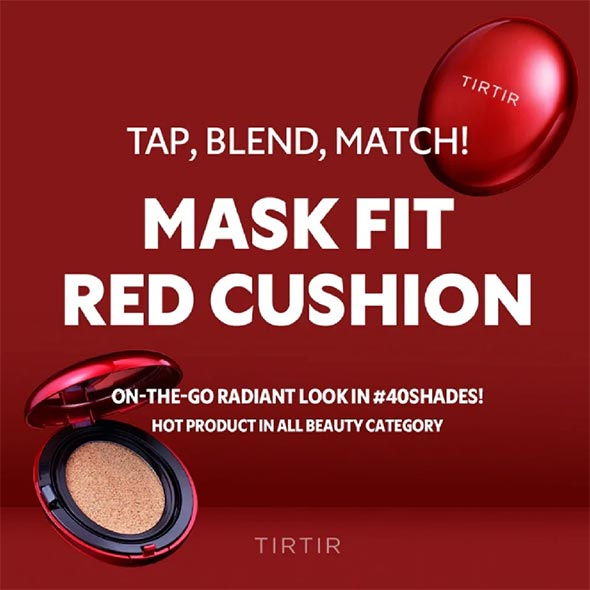 [TIRTIR]  TIRTIR MASK FIT RED CUSHION คุชชั่นที่มีเฉดสีครอบคลุมกับทุกคน