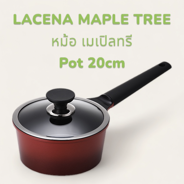 หม้อ เมเปิลทรี  แม่เหล็กไฟฟ้า/MAPLE TREE Induction  Pot 20cm