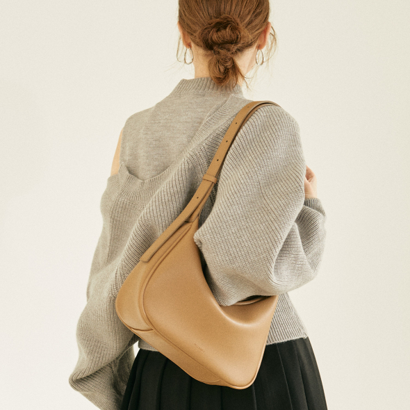 [MCLANEE] Denver shoulder and cross bag - Beige