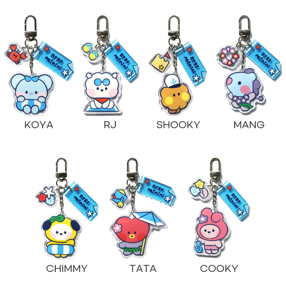 [BT21] Minini Acrylic Keyring Summer Sky