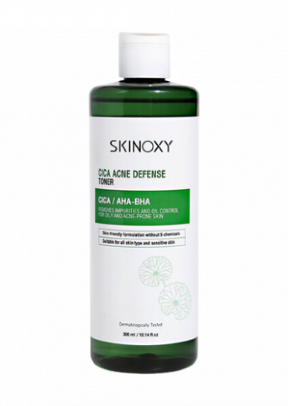 [SKINOXY] CICA Acne Defense Toner 300ml.