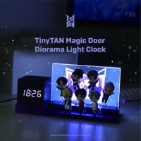 [BTS] TinyTAN  Magic Door Diorama Light Clock (Mic drop ver.)