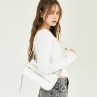 [MCLANEE] Kina shoulder and cross bag - White