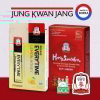  [JUNG KWAN JANG]  เอเวรี่ไทม์ เลม่อน ฮันนี่ 7 แท่ง+ฮง ซัม วอน 5 ซอง