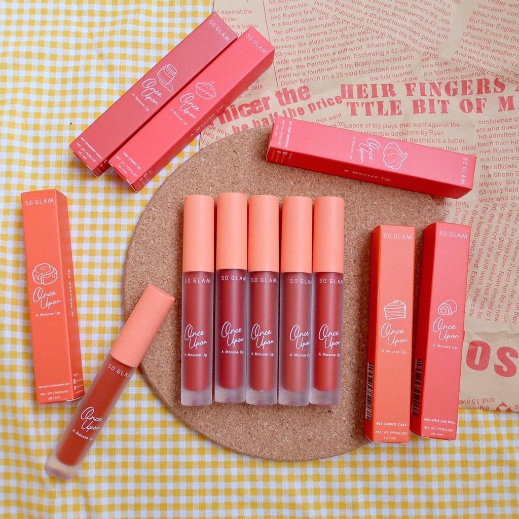 [So Glam] Once Upon A Mousse Lip -4g