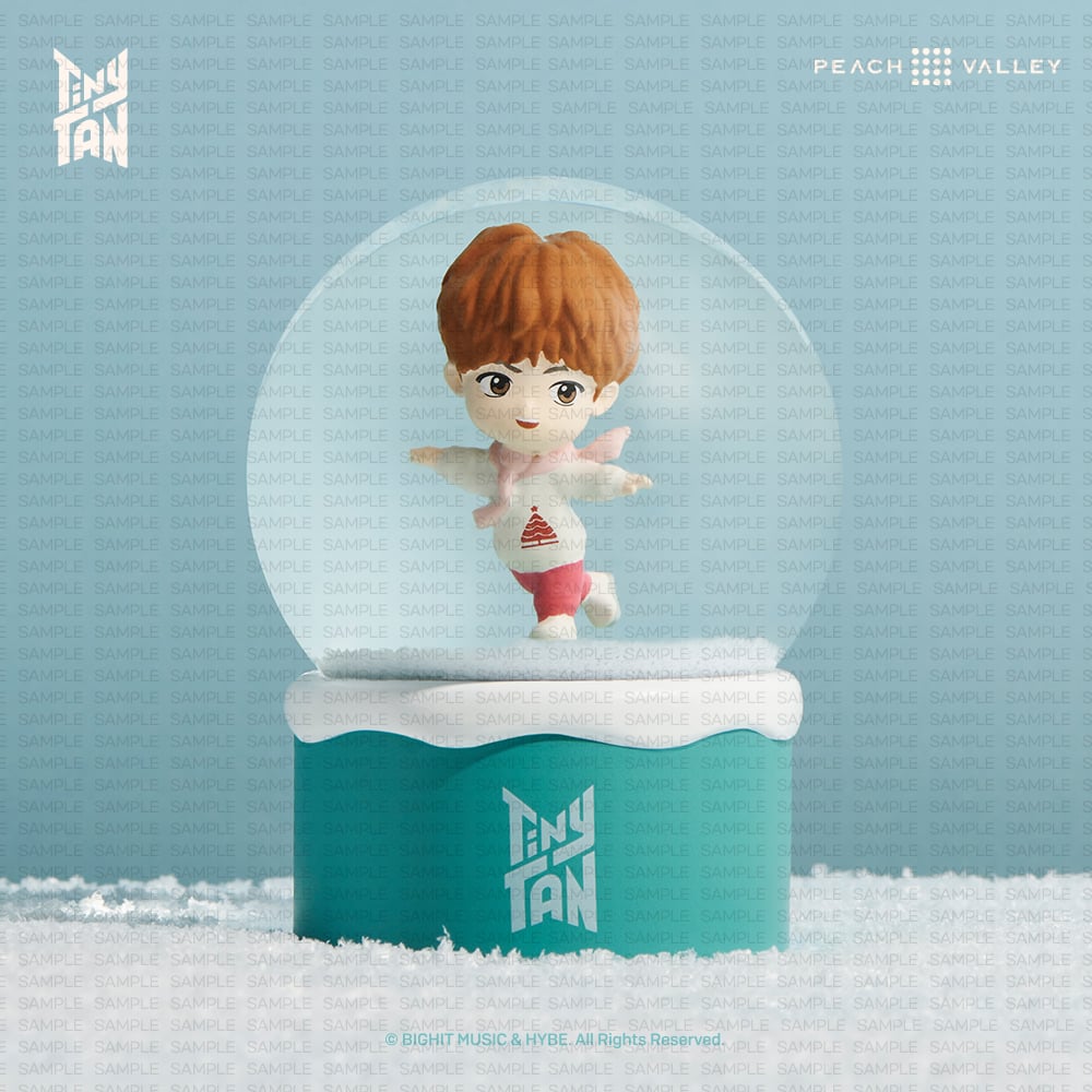  BTS TinyTAN SNOW GLOBE_Jin