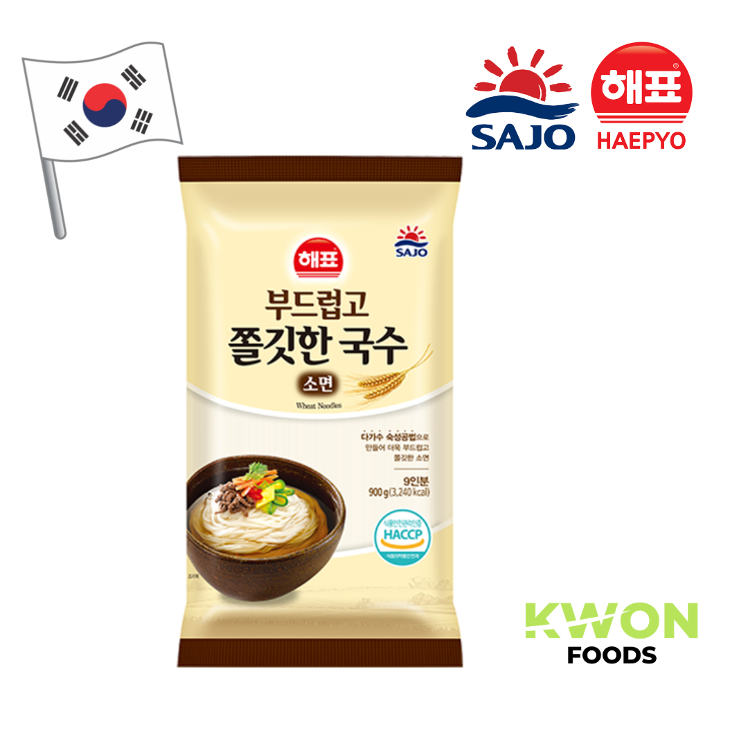 [SAJO HAEPYO] ซมยอน ทินวีท นู้ดเดิล (เส้นบะหมี่ข้าวสาลีชนิดกลมบาง)900g.