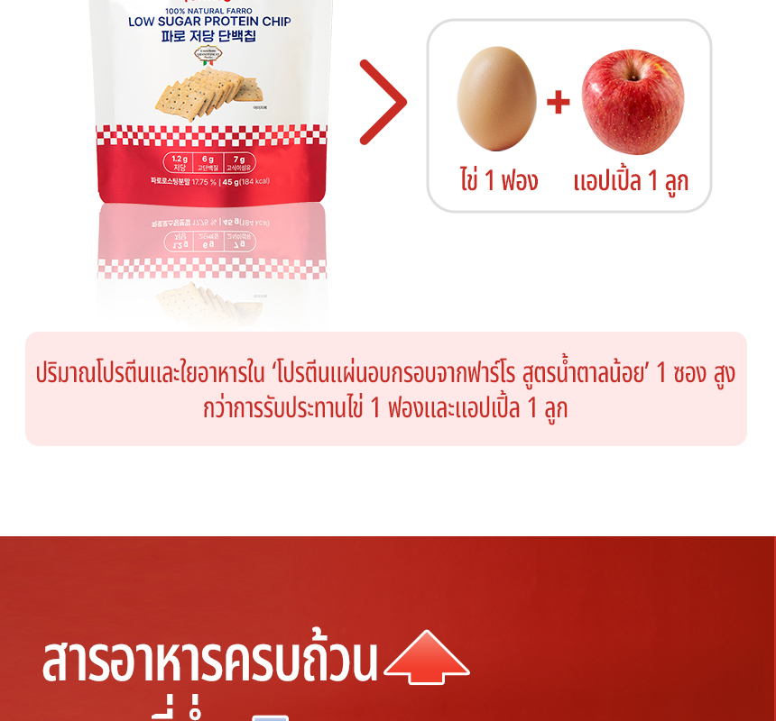 [GRAINON] Farro Low Sugar Protein Chip