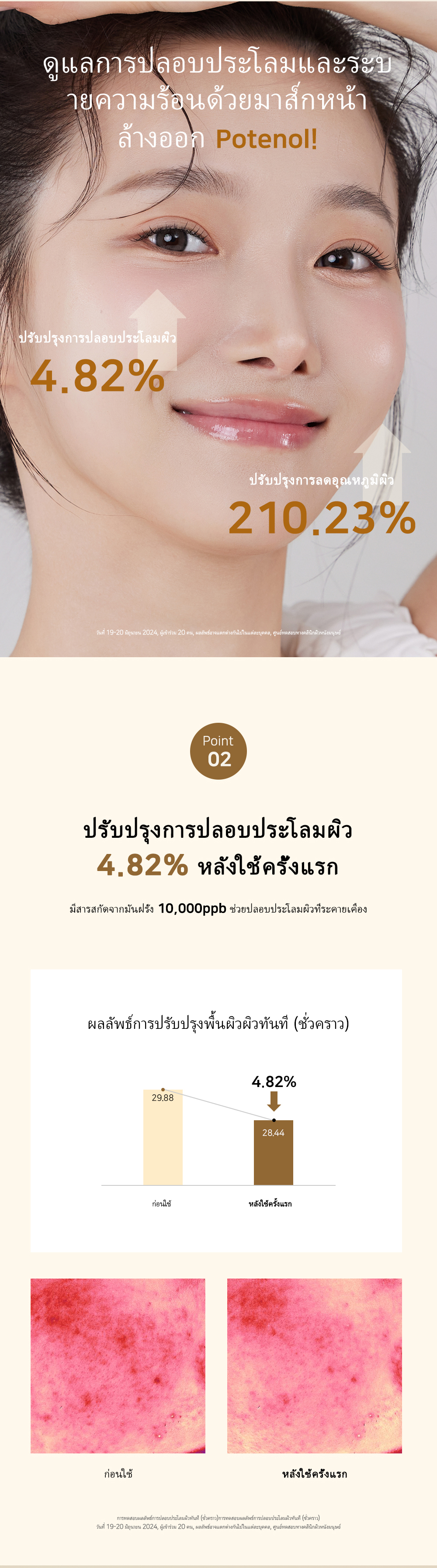 [NEER'G] Potenol Calming Wash Off Pack 110g