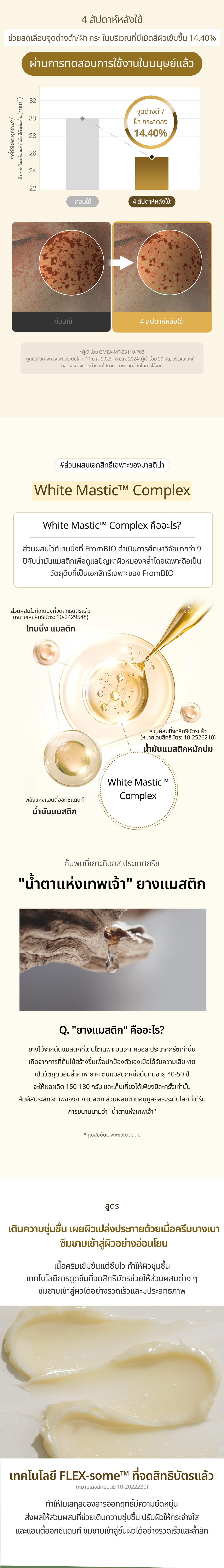 [MASTINA]  ไวท์ มาสติก แอมพูล ครีม